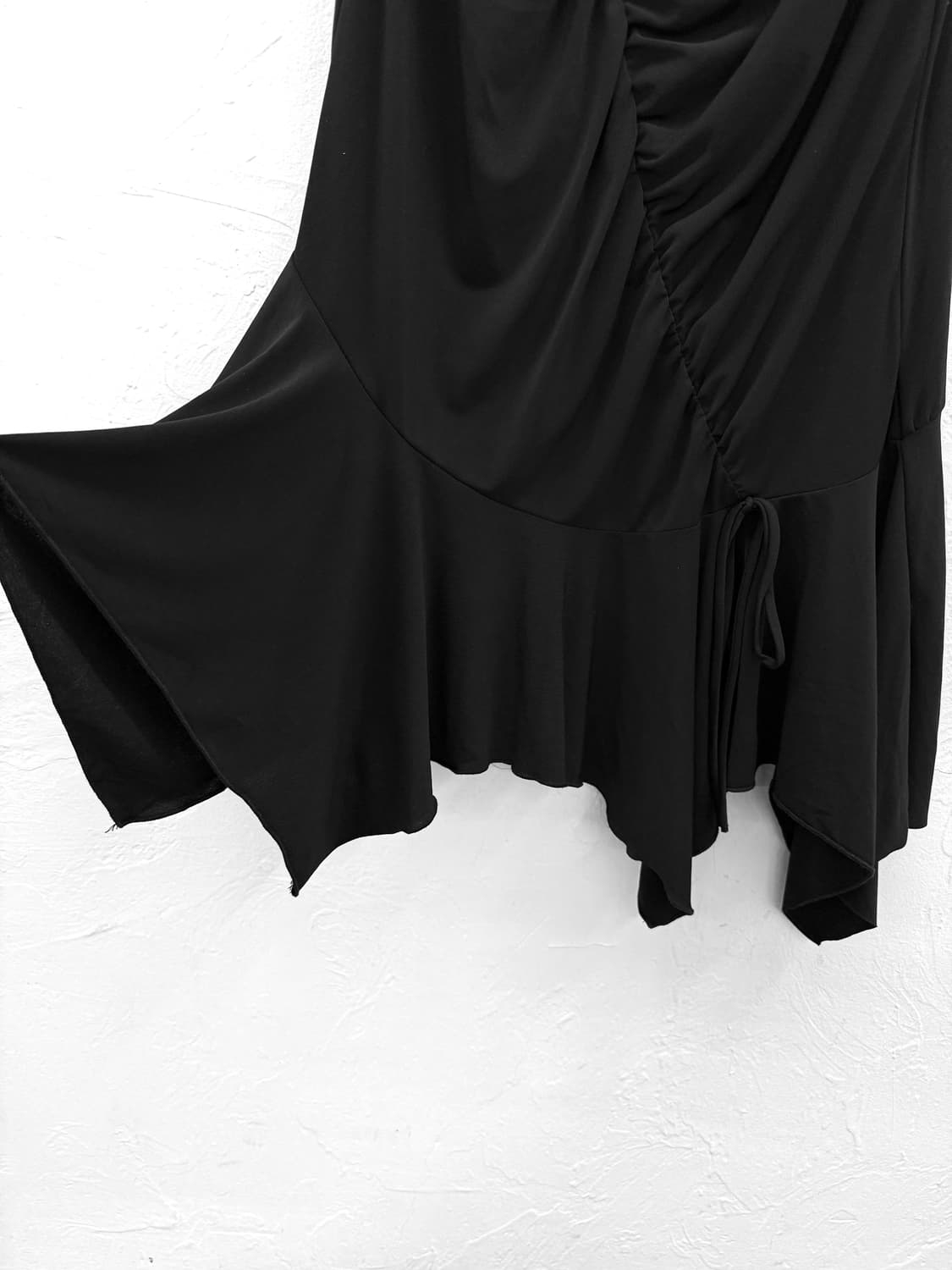 mea by demal 비대칭 셔링 스커트 상품이미지4