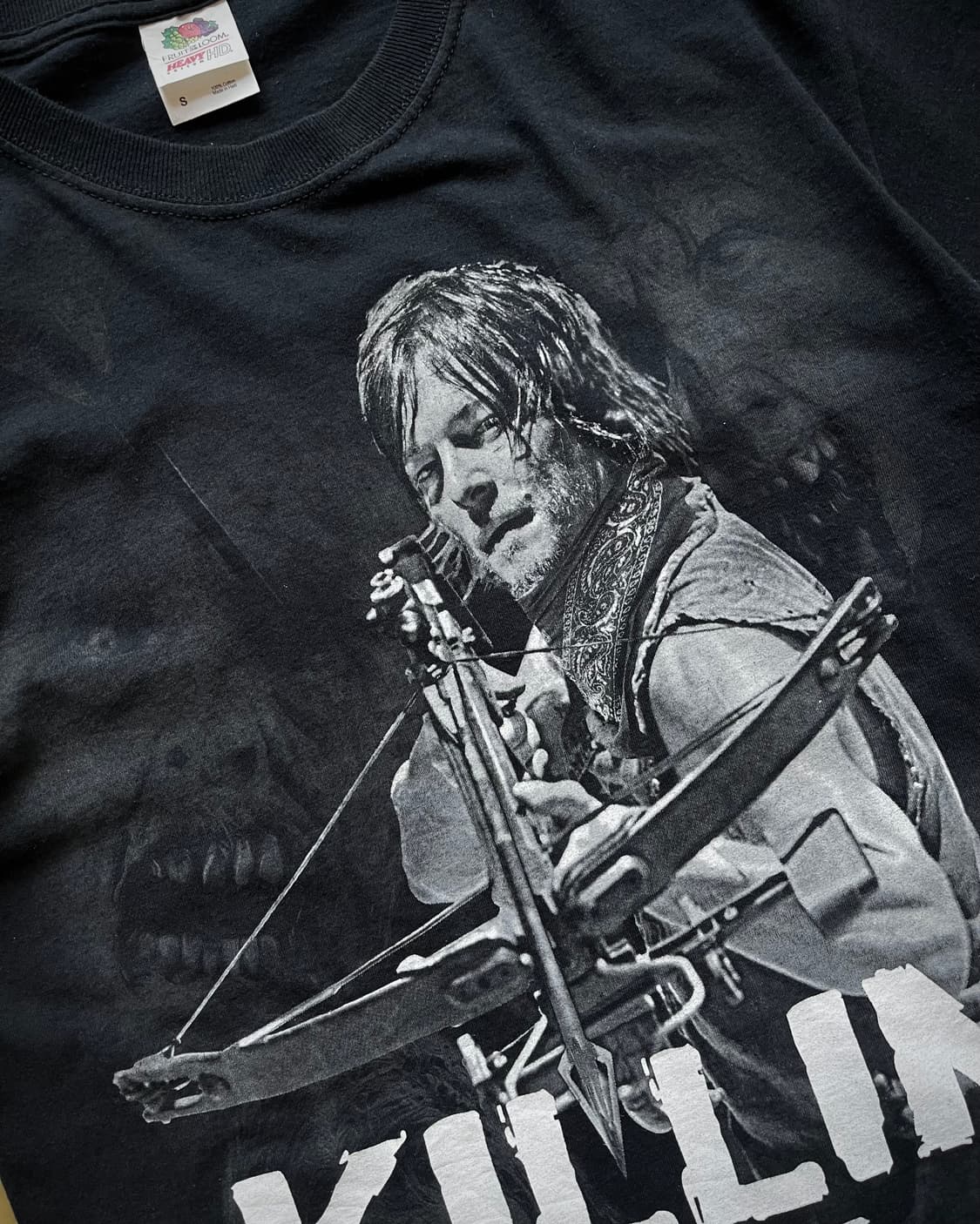 2014年 Walking Dead 1/2 T-Shirt / Gildan 상품이미지5