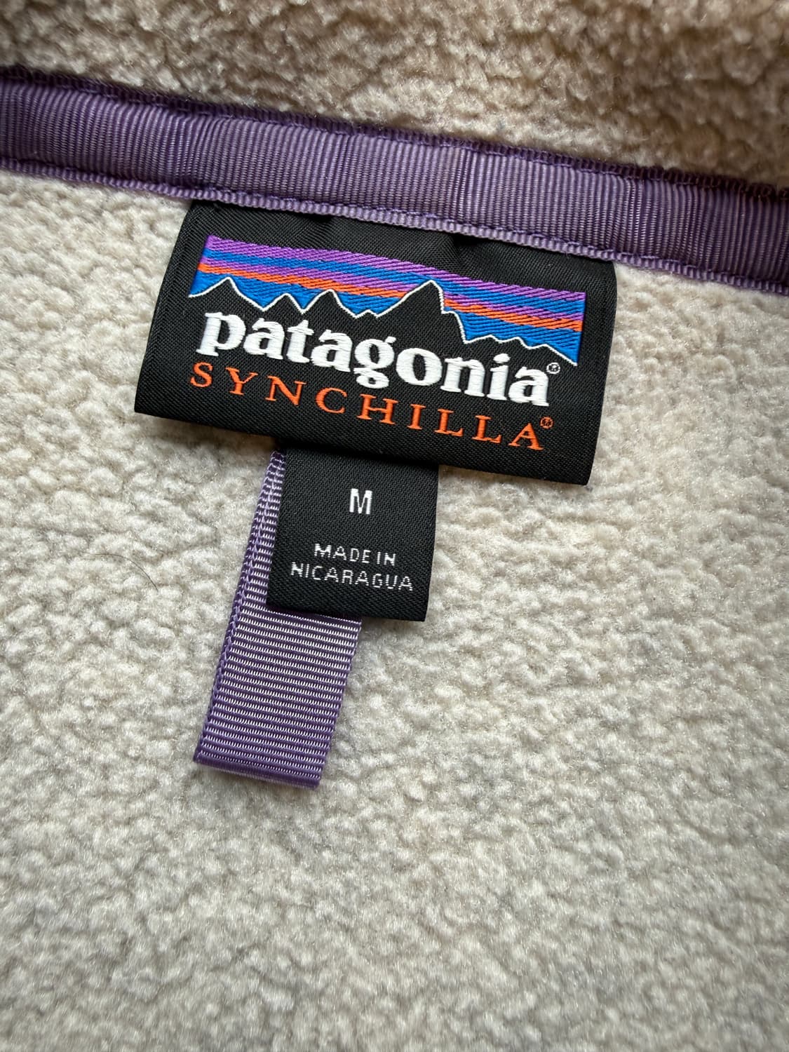 파타고니아 헤비웨이트 신칠라 오트밀 M(XL) 상품이미지6