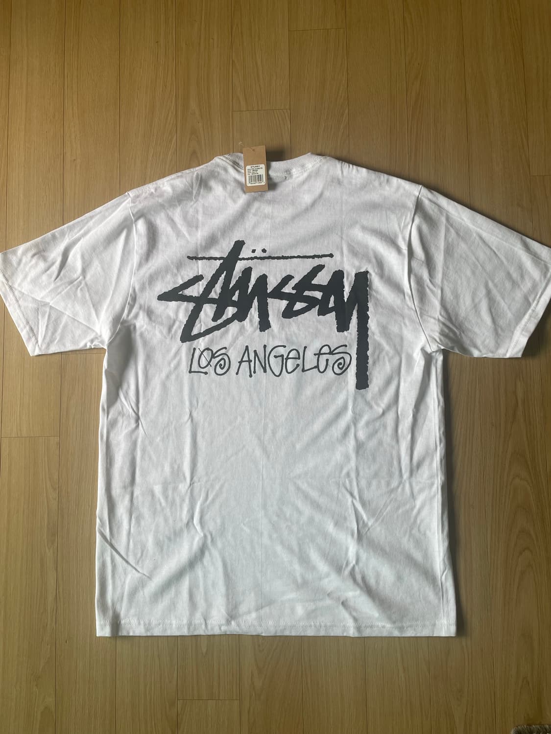 Stussy Stock Los Angeles T-shirt White 상품이미지1