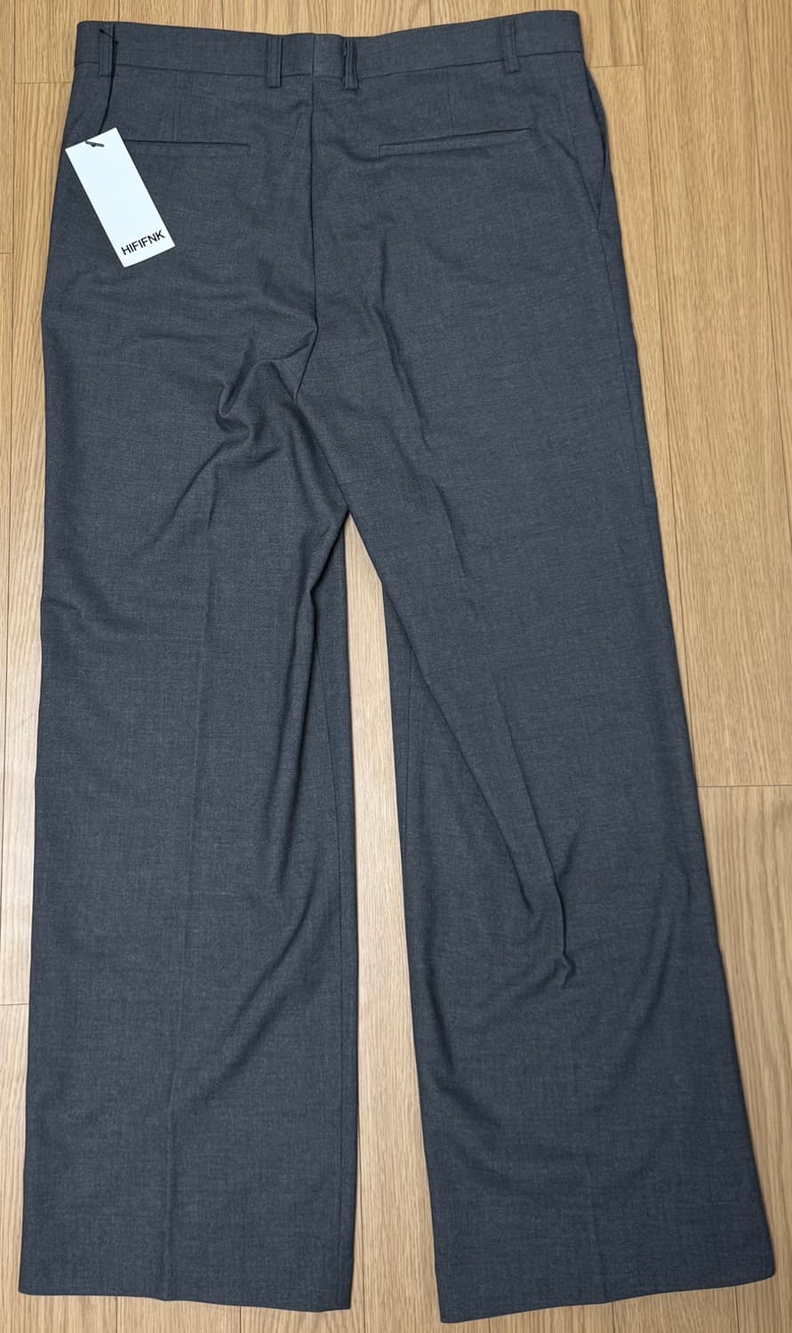 HIFIFNK 차콜 색상 바지 새상품 상품이미지2