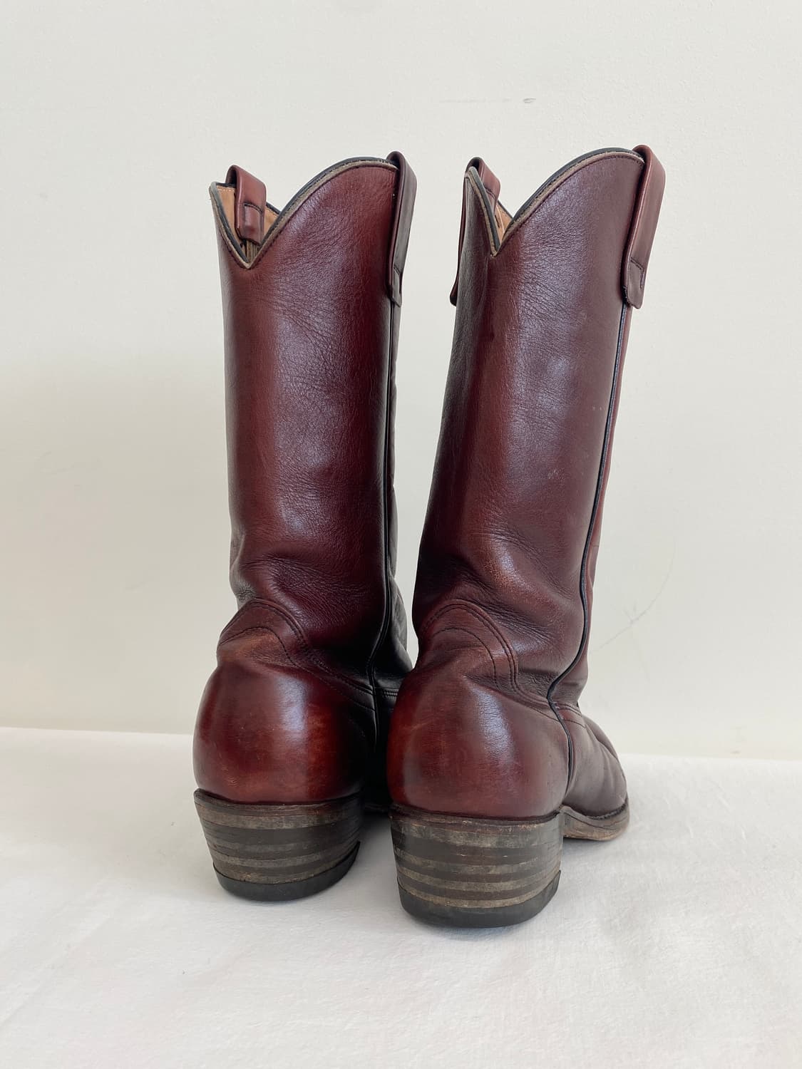 70‘s 에디바우어 레더 풀온 부츠 상품이미지4