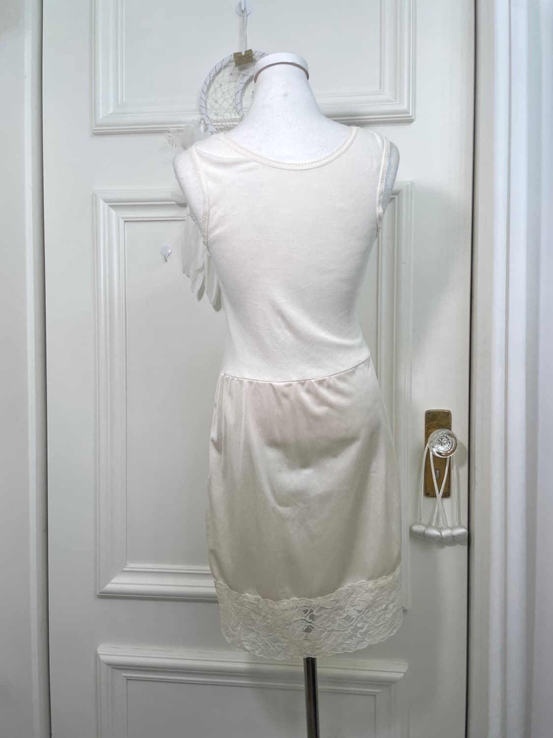 butter cream lace velvet point cardigan& 상품이미지10