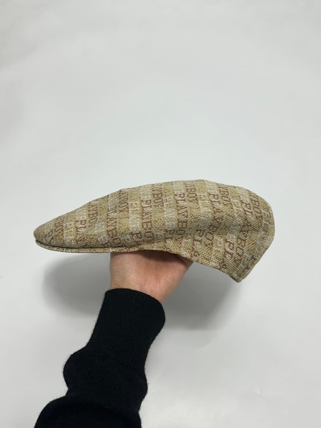 플레이보이 로고 패턴 헌팅캡 (일본판) 일본빈티지 상품이미지3