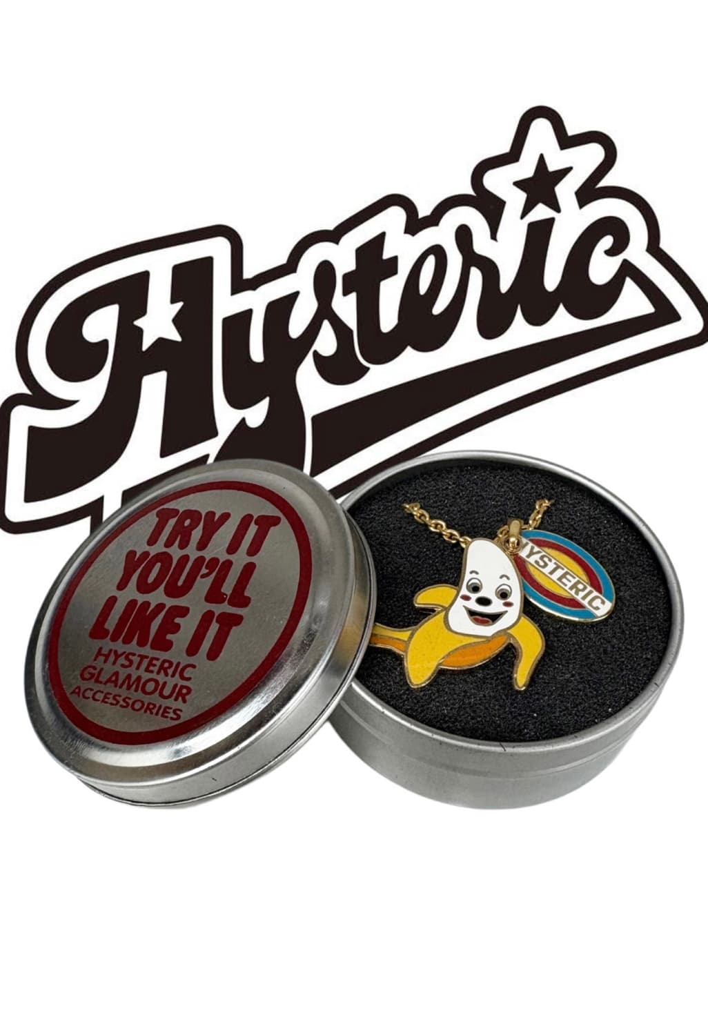 Hysteric Glamour 해피 바나나 목걸이+케이스 상품이미지1