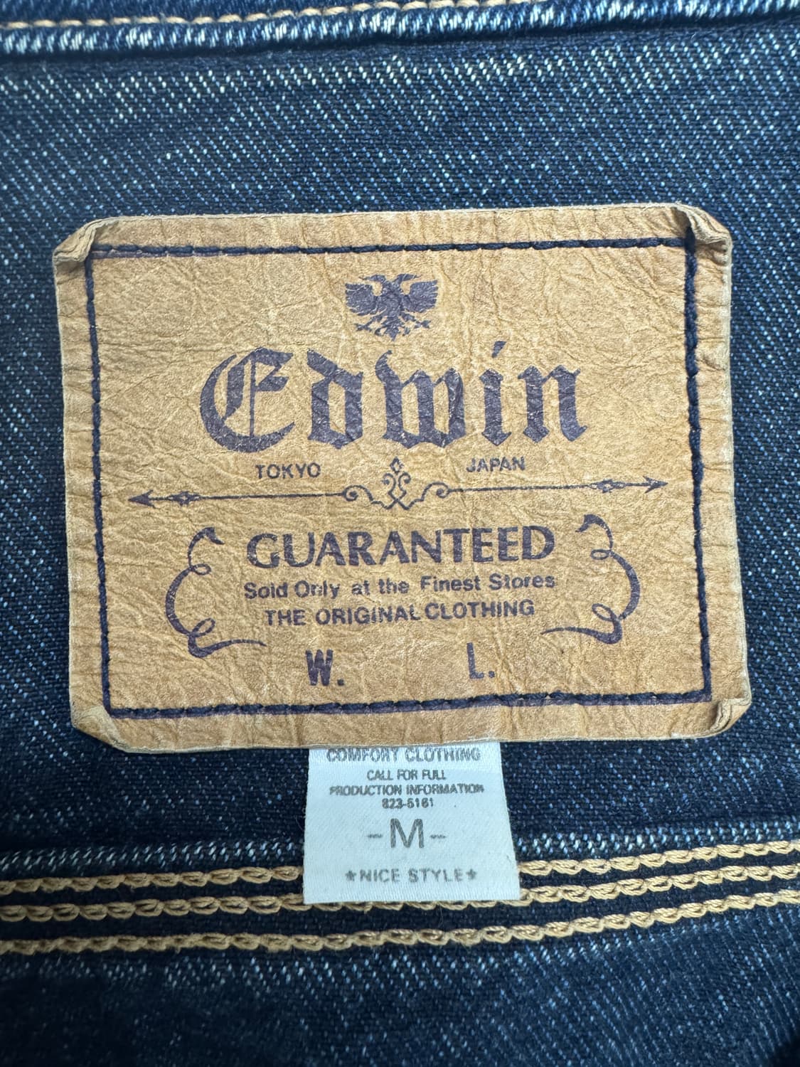 에드윈 데님 트러커 자켓 상품이미지3