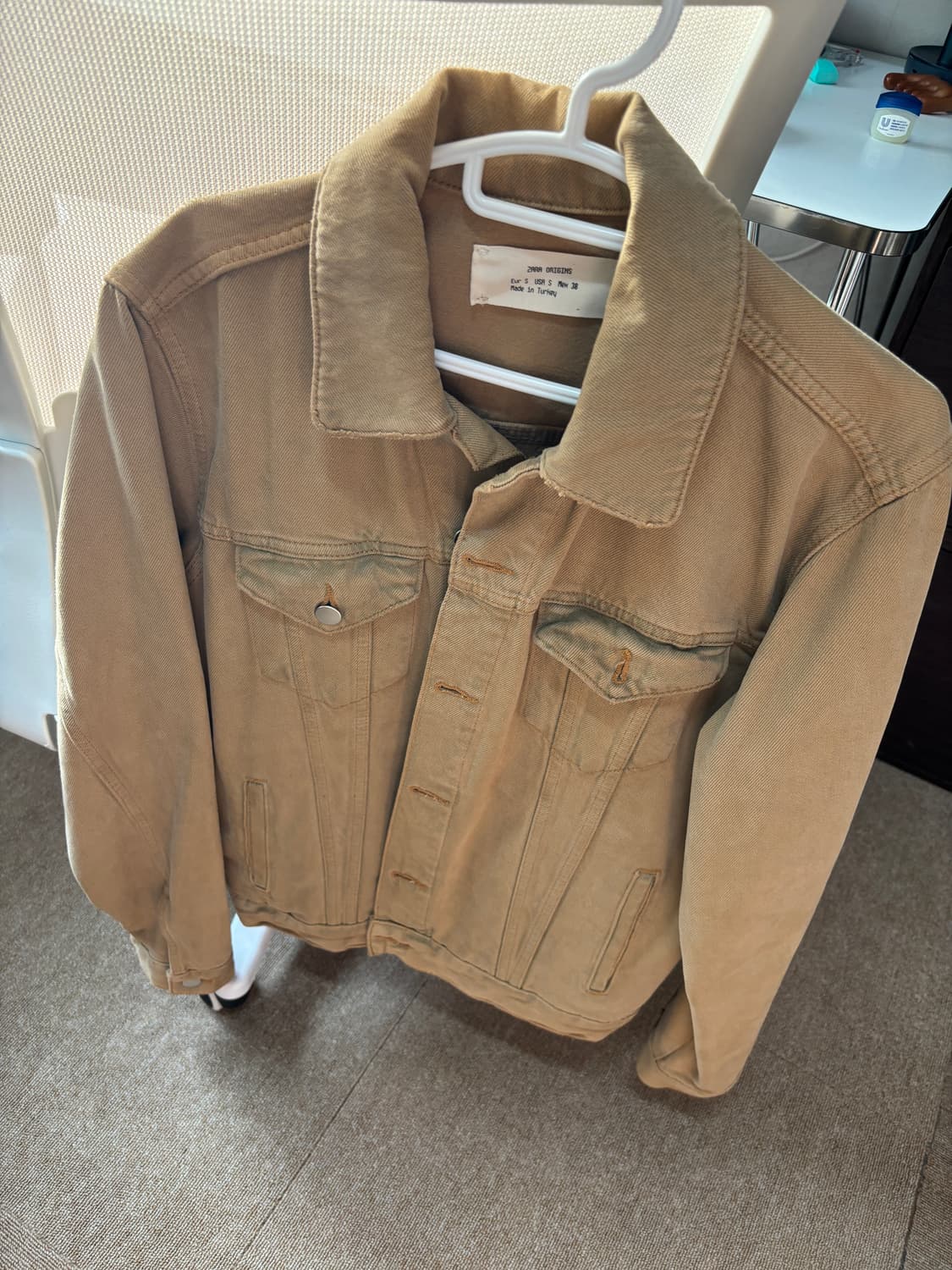 zara 남성용 트러커 자켓 (38size) 상품이미지2