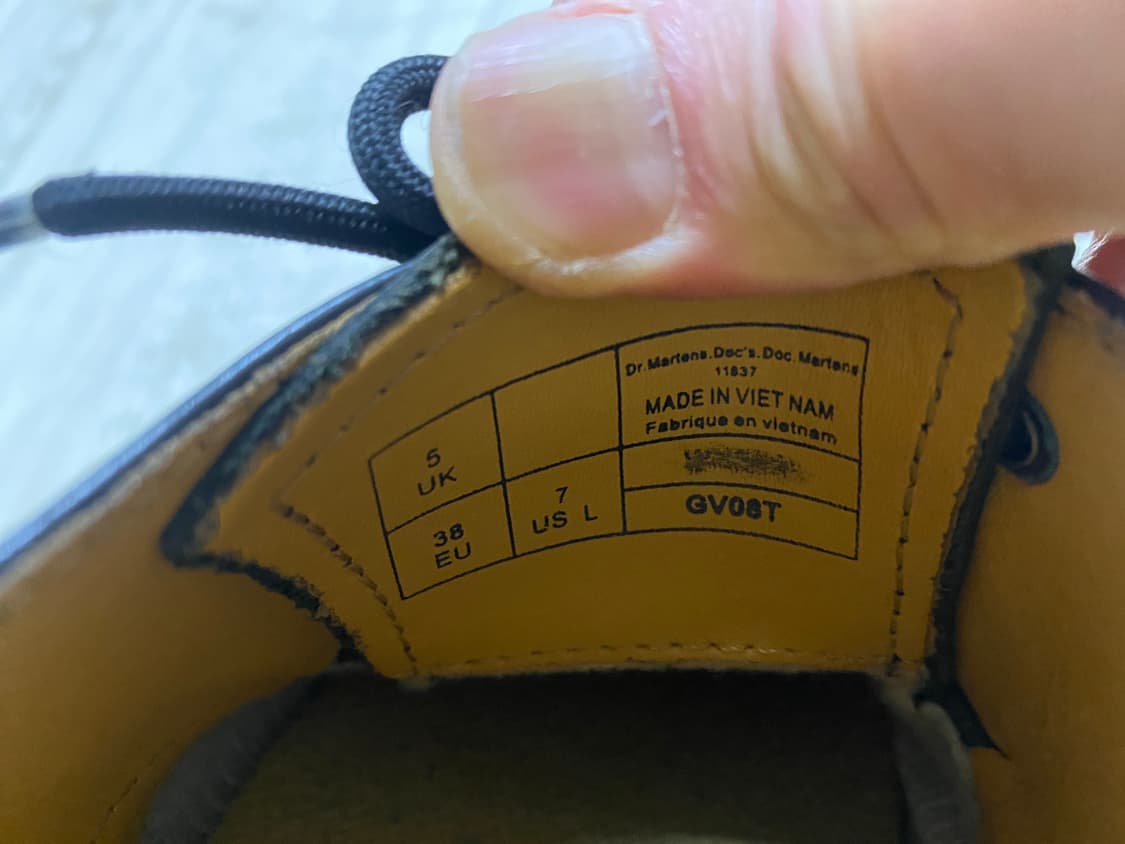 닥터마틴 1461 3홀 스무스 240 상품이미지7