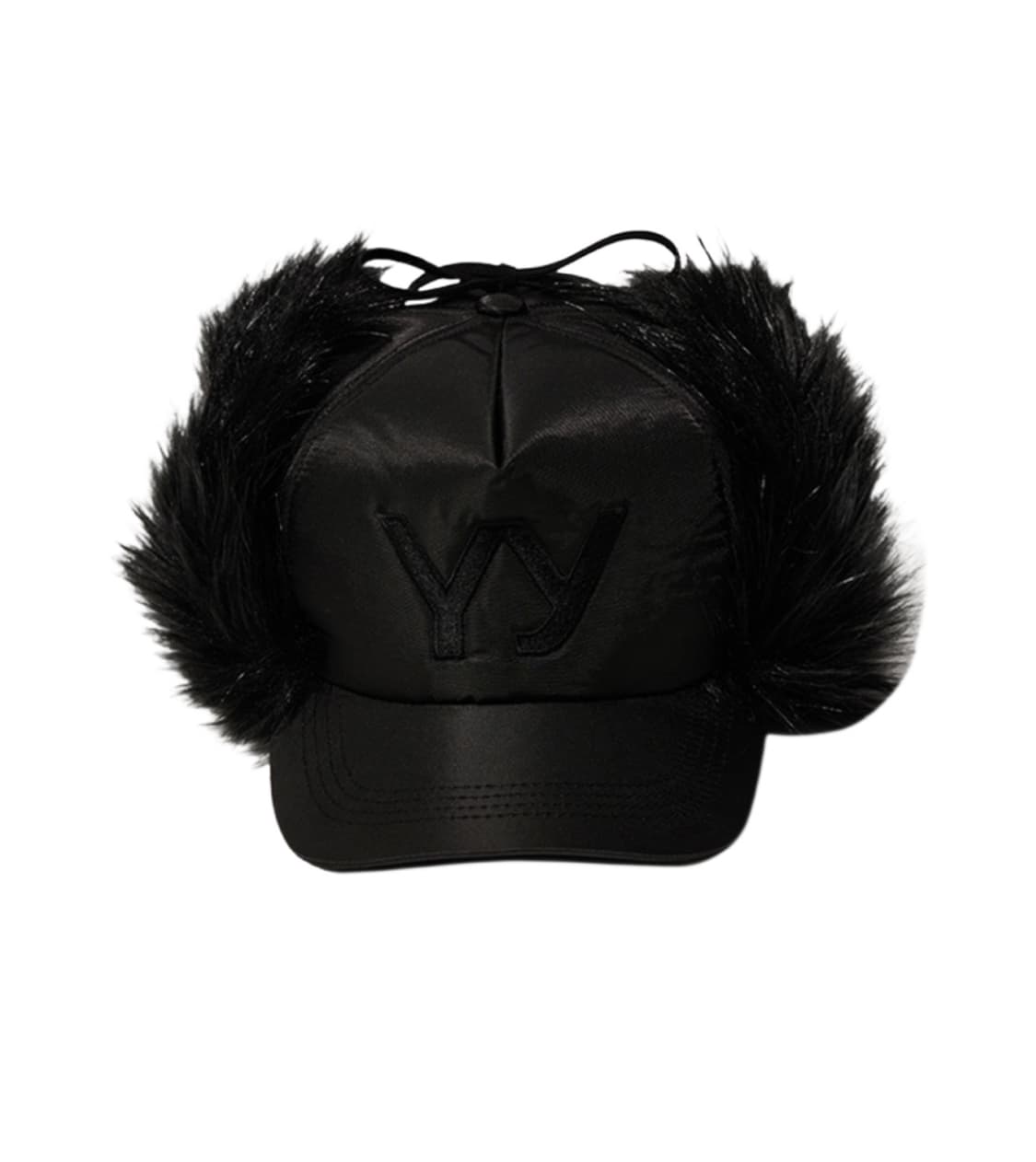 택O 새 상품 닝닝 착용 오픈 Yy 블랙 퍼 이어플랩 캡 상품이미지1