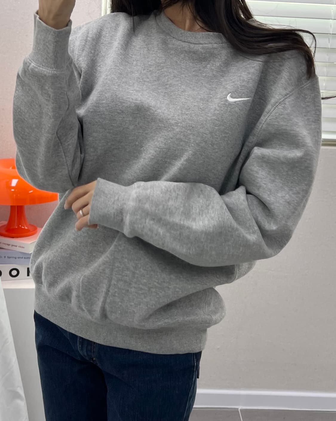 (L)나이키 기모 맨투맨-M1607 상품이미지1