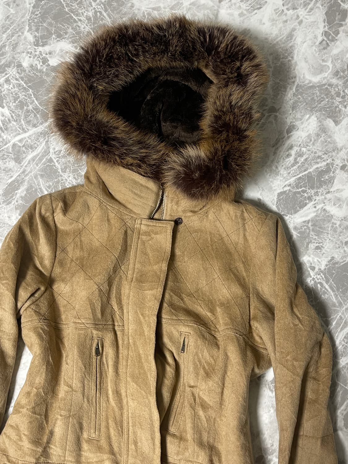 (Japanese vintage)suede fur jacket 상품이미지2