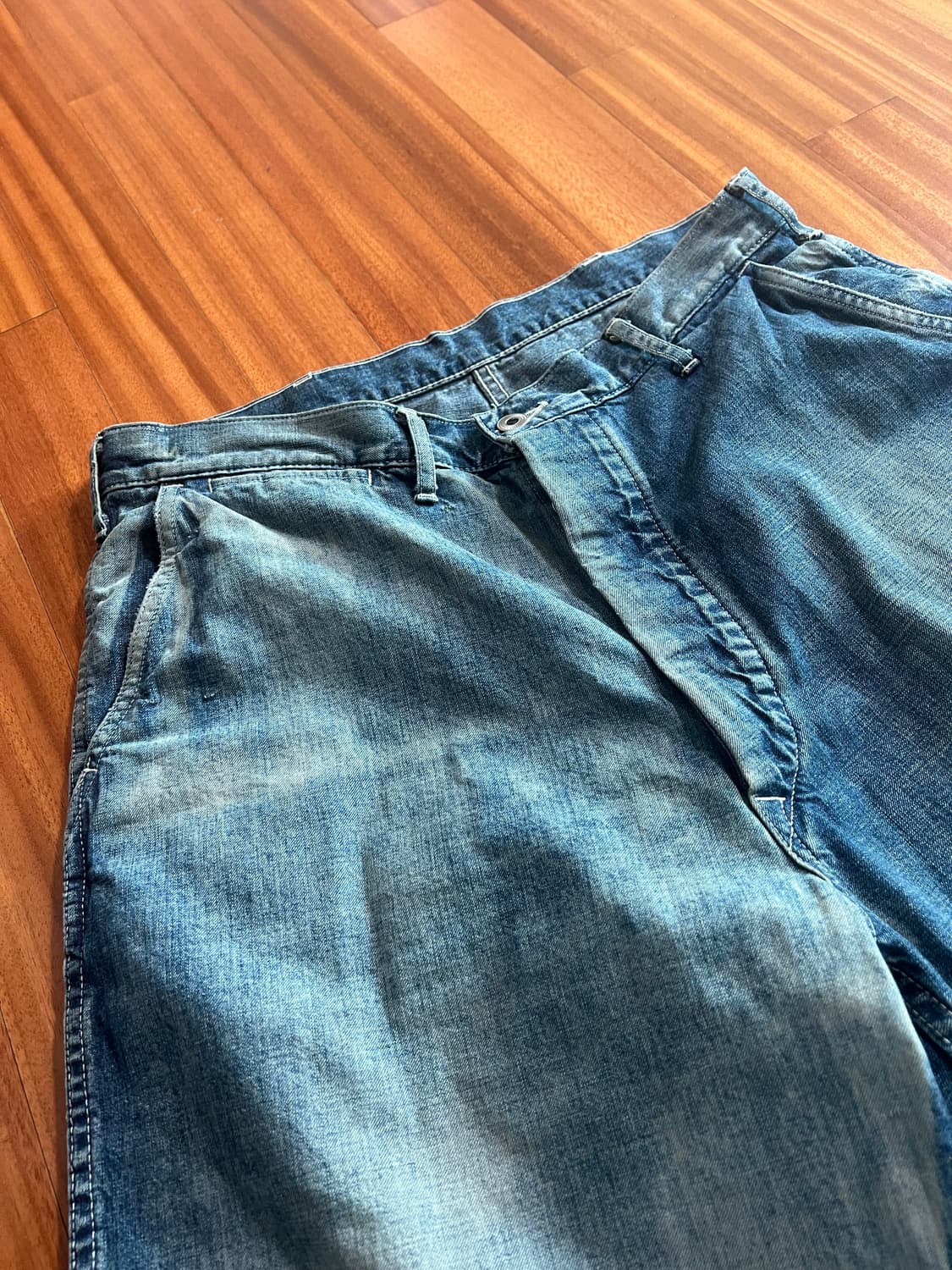 3) 아프레쎄 US 아미 던가리 데님 트라우져 상품이미지3