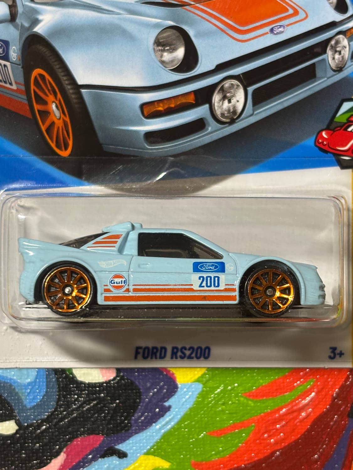 미개봉) 포드 rs200 다이캐스트 인테리어 소품 핫휠 디오라마 상품이미지4