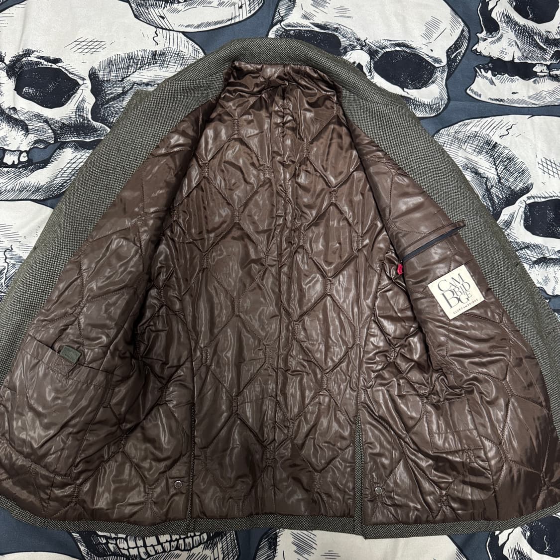 캠브리지 퀄팅 울자켓 100사이즈  상품이미지2