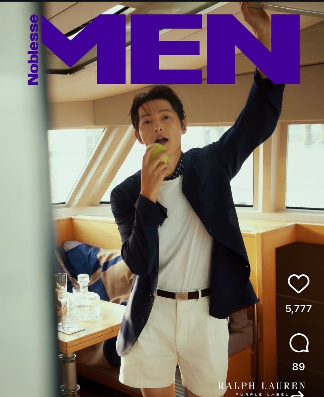 랄프로렌 퍼플라벨 울 자켓  44사이즈 상품이미지1