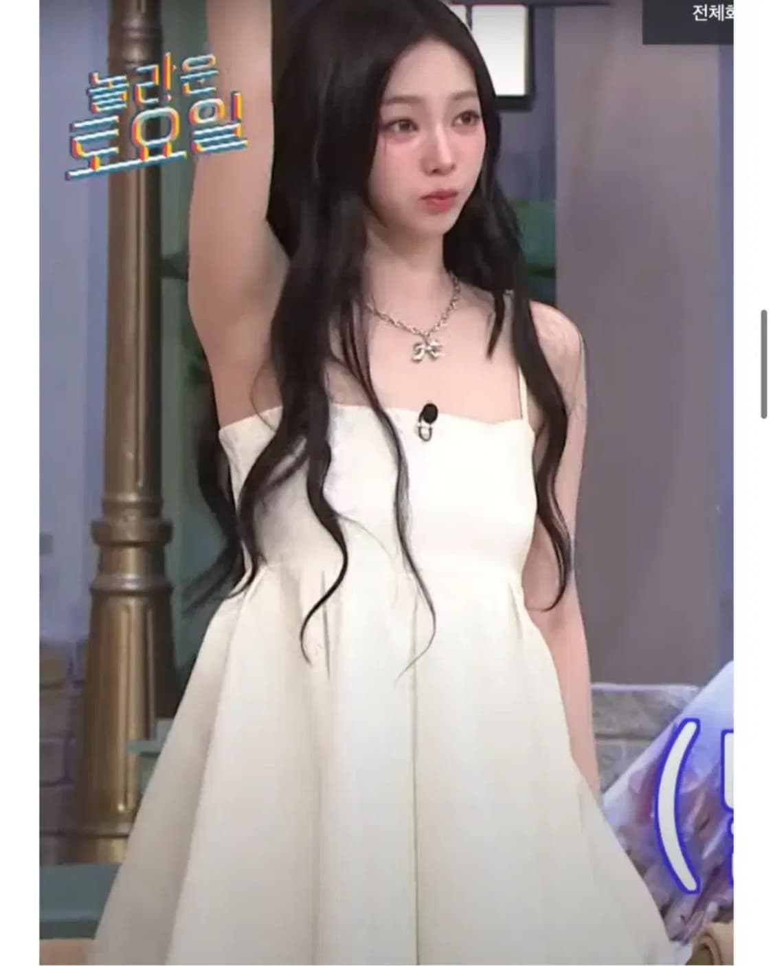 카프리슈 카리나 원피스 Shine dress (white) 상품이미지1