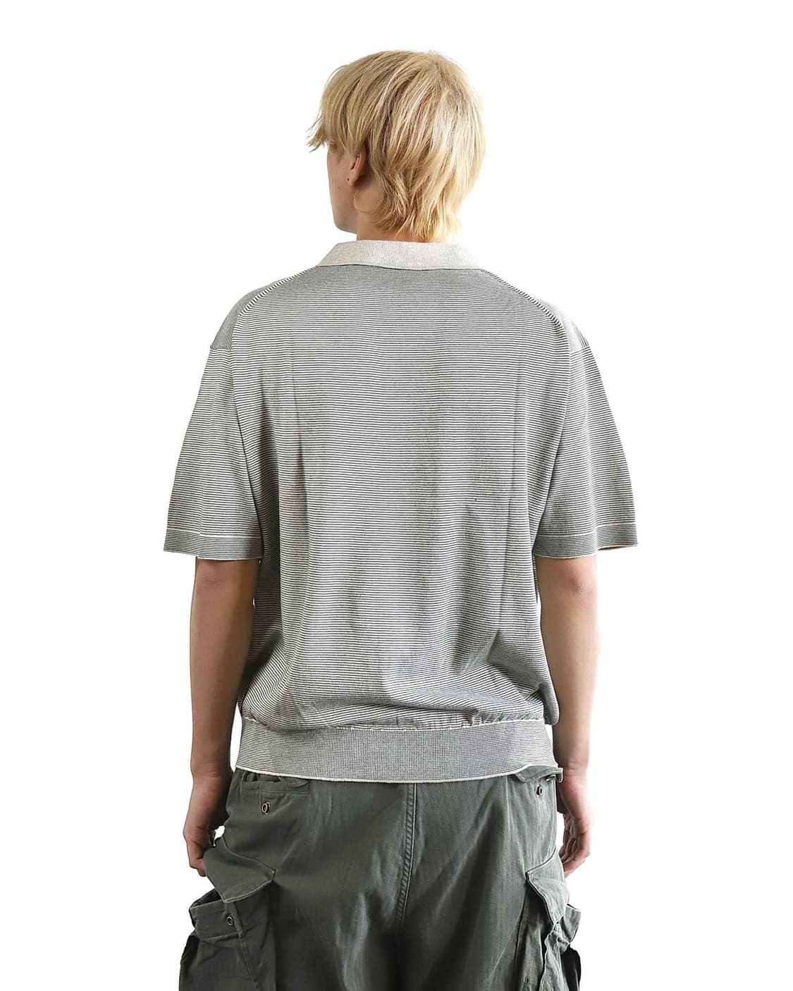 아프레세 하이게이지 스트라이프 스키퍼 카라티 상품이미지4