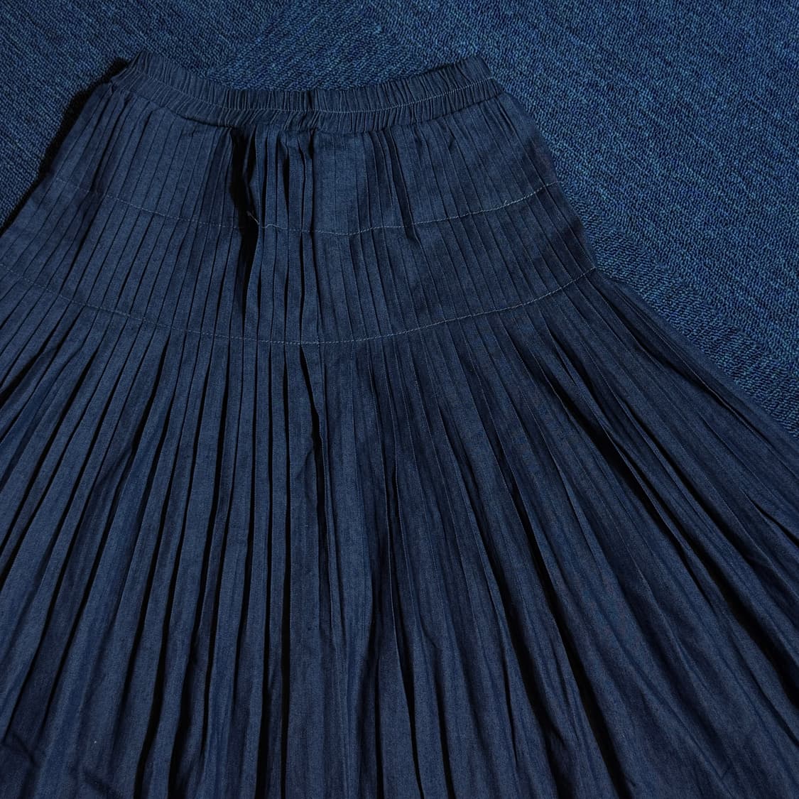 빈티지 데님 롱스커트 상품이미지2