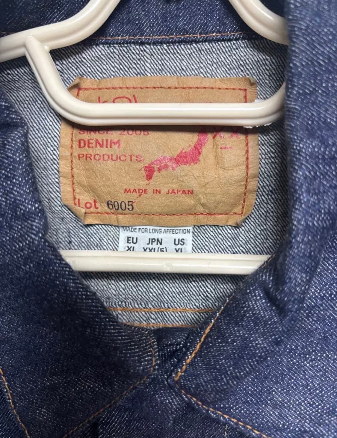 오어슬로우 60s(3세대) 데님자켓 원워시 상품이미지7