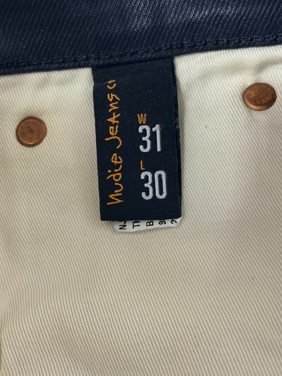 누디진 백투블랙 씬핏 (31/ 30 size)  상품이미지3