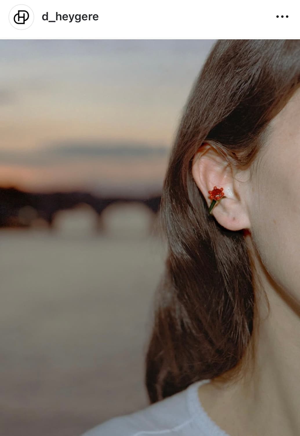 데이제르 dheygere 솔리테르 로즈 이어커프 earcuff 상품이미지4