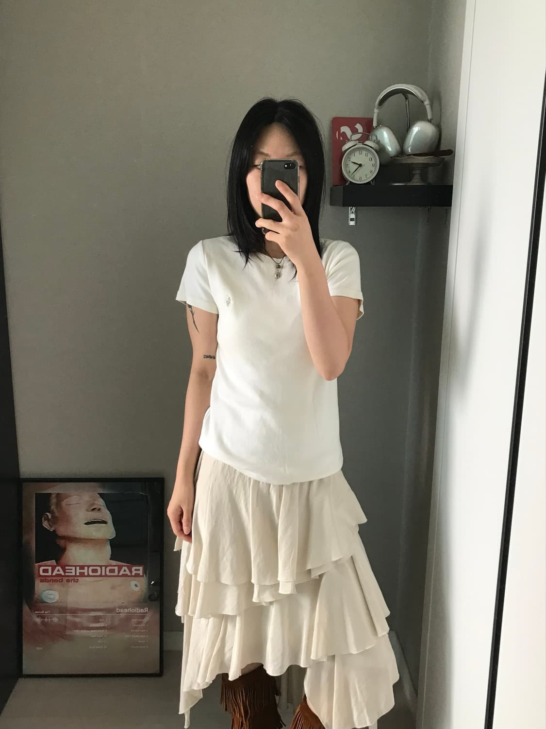 폴로 랄프로렌 여성라인 포니로고 화이트 반팔티 상품이미지2