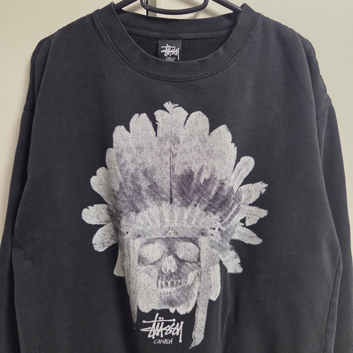 Made in USA 한정판 스투시 맨투맨 스웻셔츠 L(100) 상품이미지2