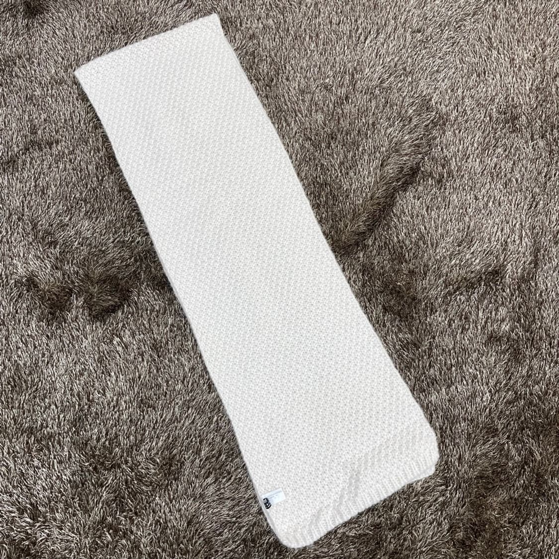 잭앤질 JACK & JILL 아이보리 펄 니트 머플러 목도리 상품이미지4