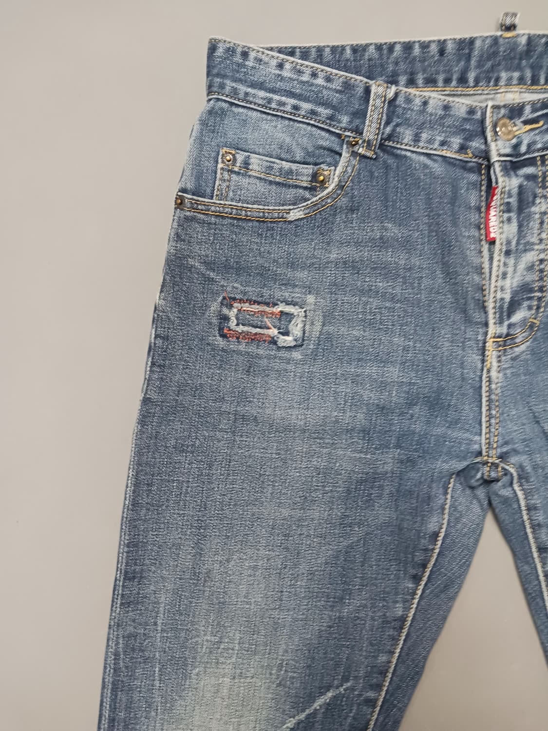 [32] 디스퀘어드2 스티치덧댐 쿨가이진 청바지 상품이미지2