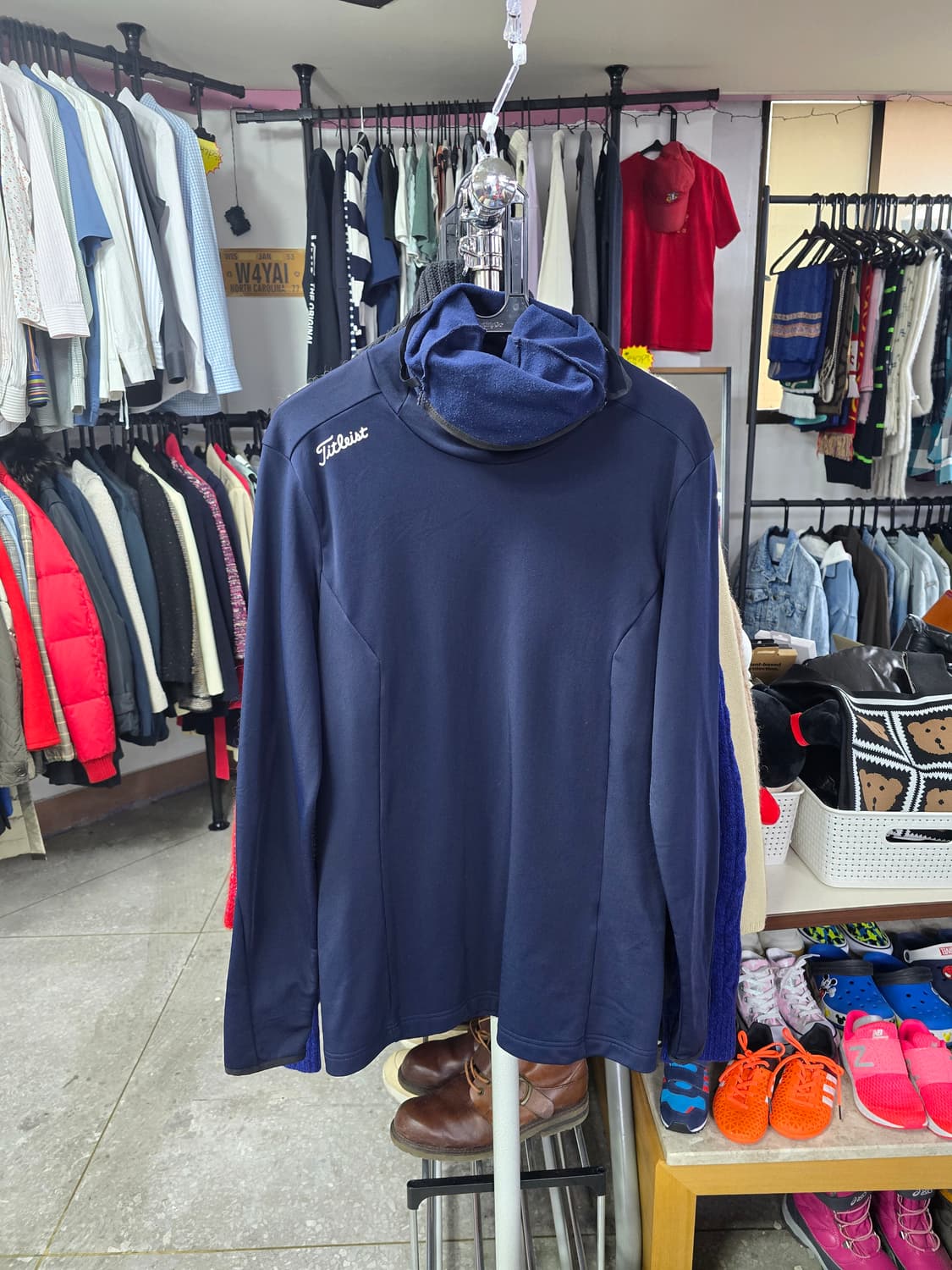 타이틀리스트 골프 터틀넥 긴팔 네이비 (1360) 상품이미지1