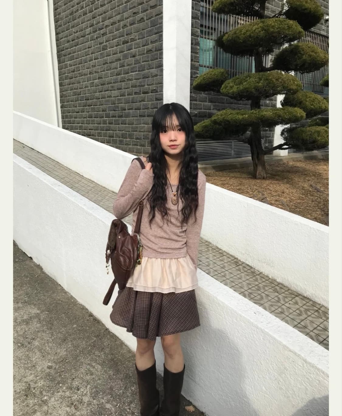[새상품] 시즐 마리 레이어드 프릴 티셔츠 핑크 상품이미지2