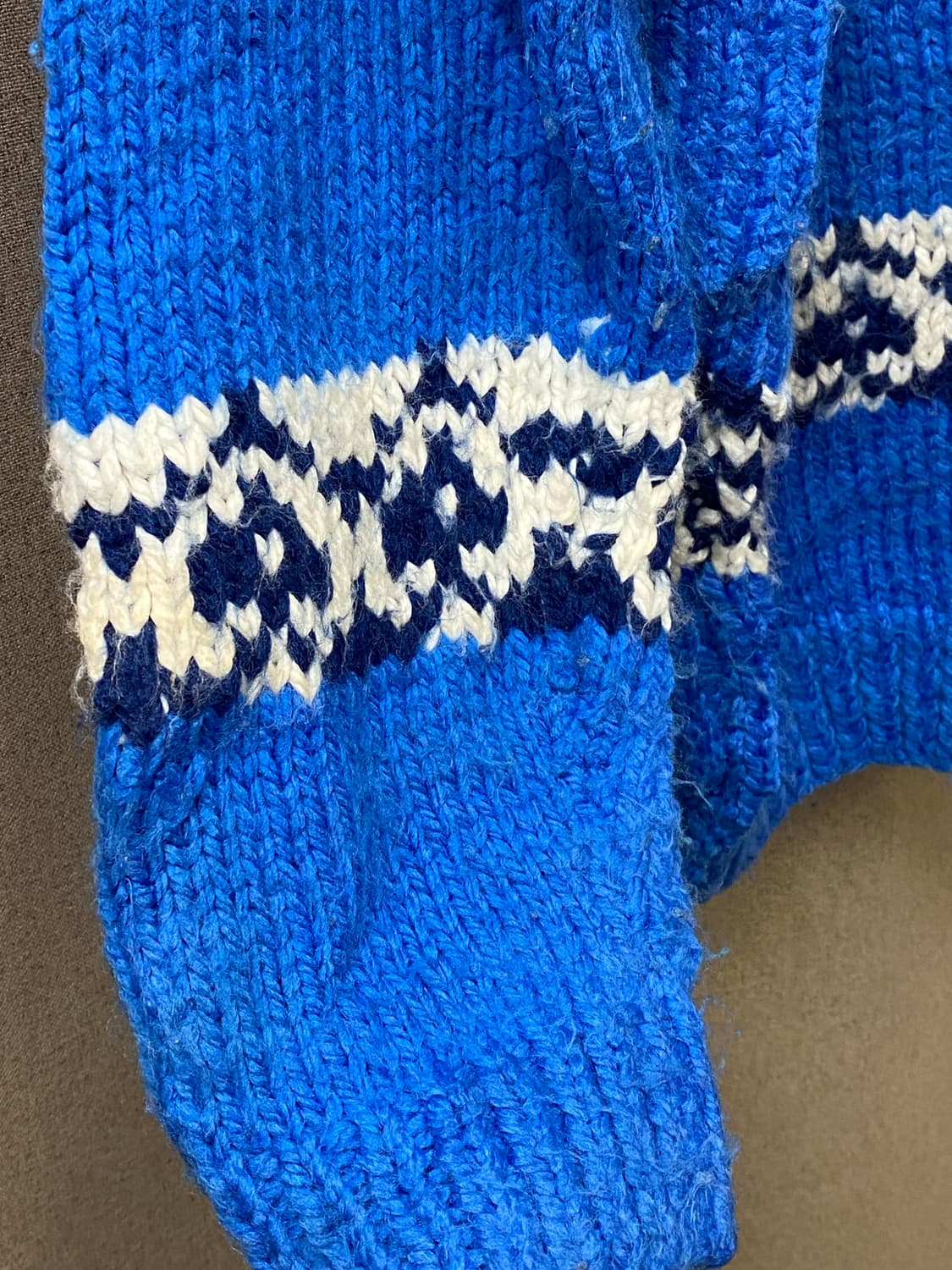 빈티지 코위찬 니트 집업 상품이미지2