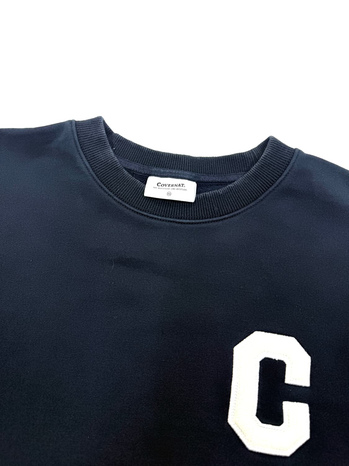 커버낫 에센셜 로고 맨투맨 상품이미지4