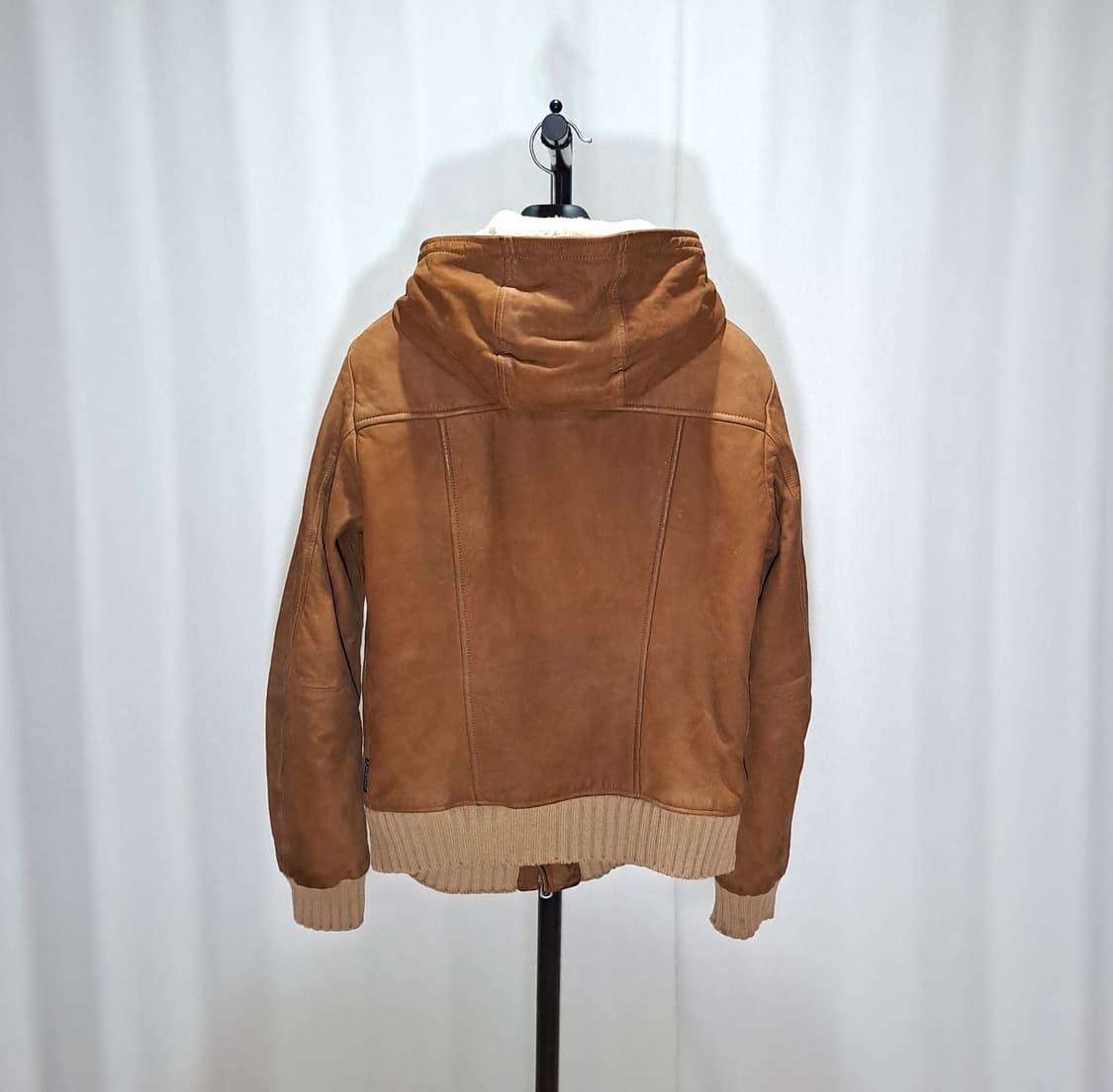 (택포) 아르마니진 고트스킨 후드 무스탕 48 B813 상품이미지5