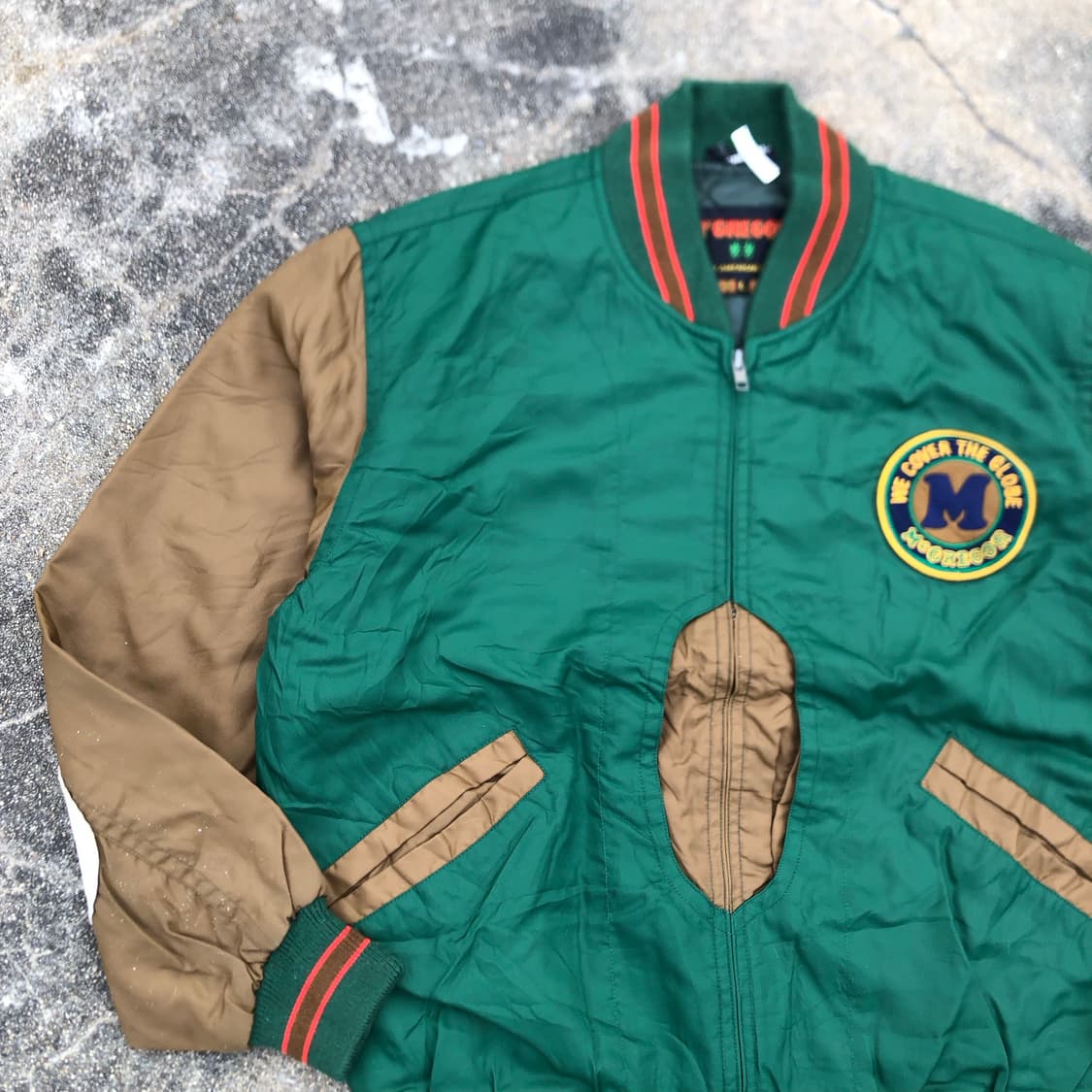 [L] 맥그리거 나일론 누빔 바시티 자켓 상품이미지4