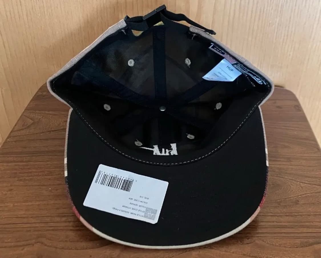 Huf 허프 멕시칸 세라페 패턴 캡 모자 스케이트 스트릿 상품이미지3