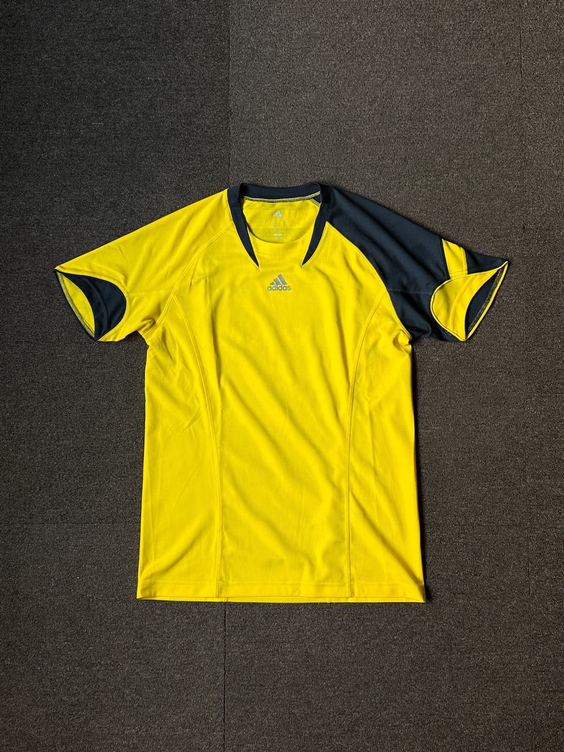 Adidas CLIMA LITE 스포티 옐로 티셔츠 상품이미지5