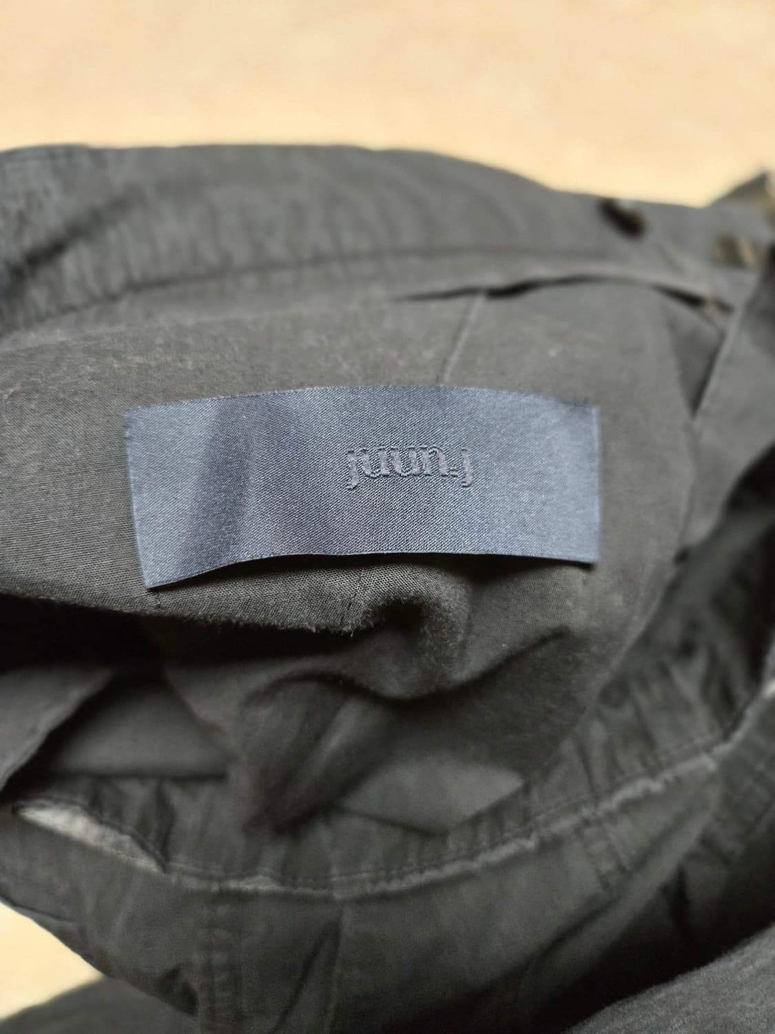 준지 "코튼 나일론 벨티드 카고 /46사이즈 /1회착용 상품이미지3