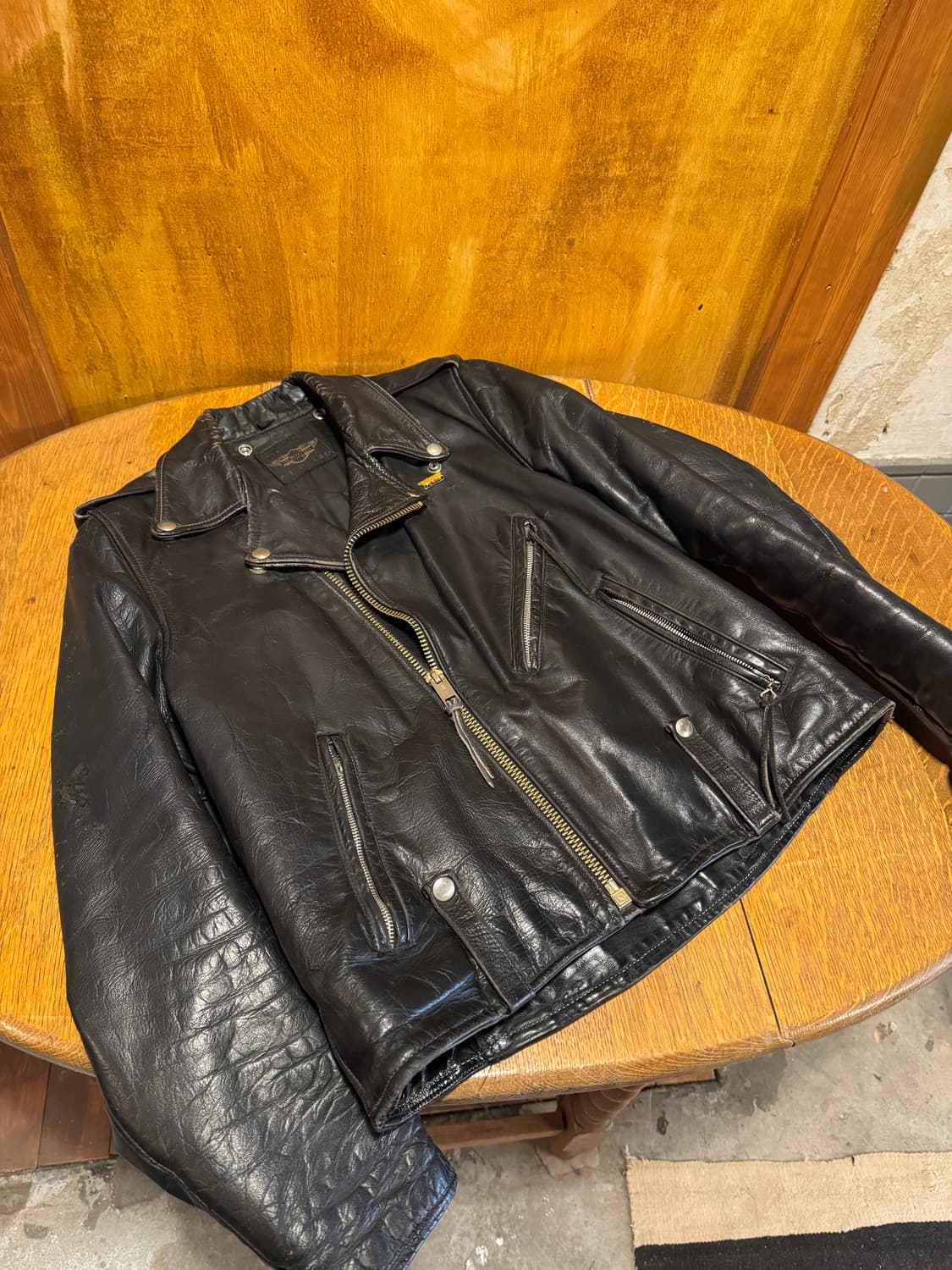 50s 할리데이비슨 Double Style 라이더자켓 (40) 상품이미지10