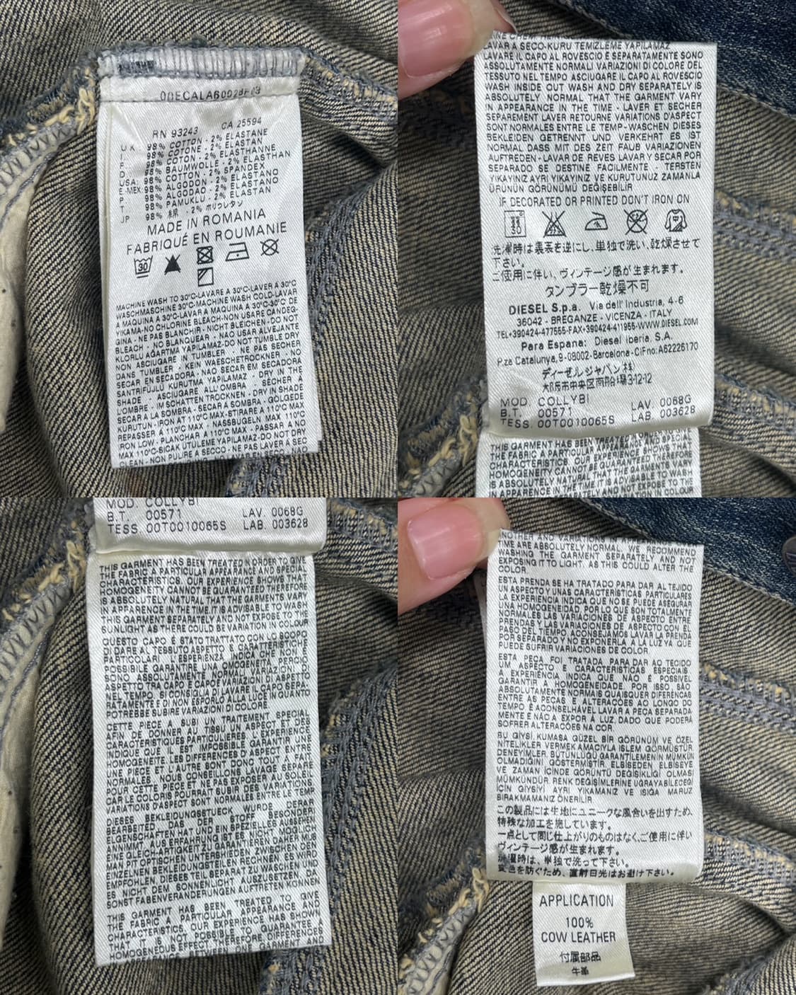 디젤 데님 드레스 상품이미지9