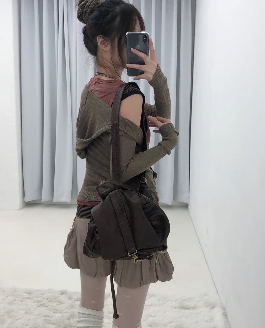 액시즈팜 레이스 포켓 벌룬 숏츠 상품이미지3