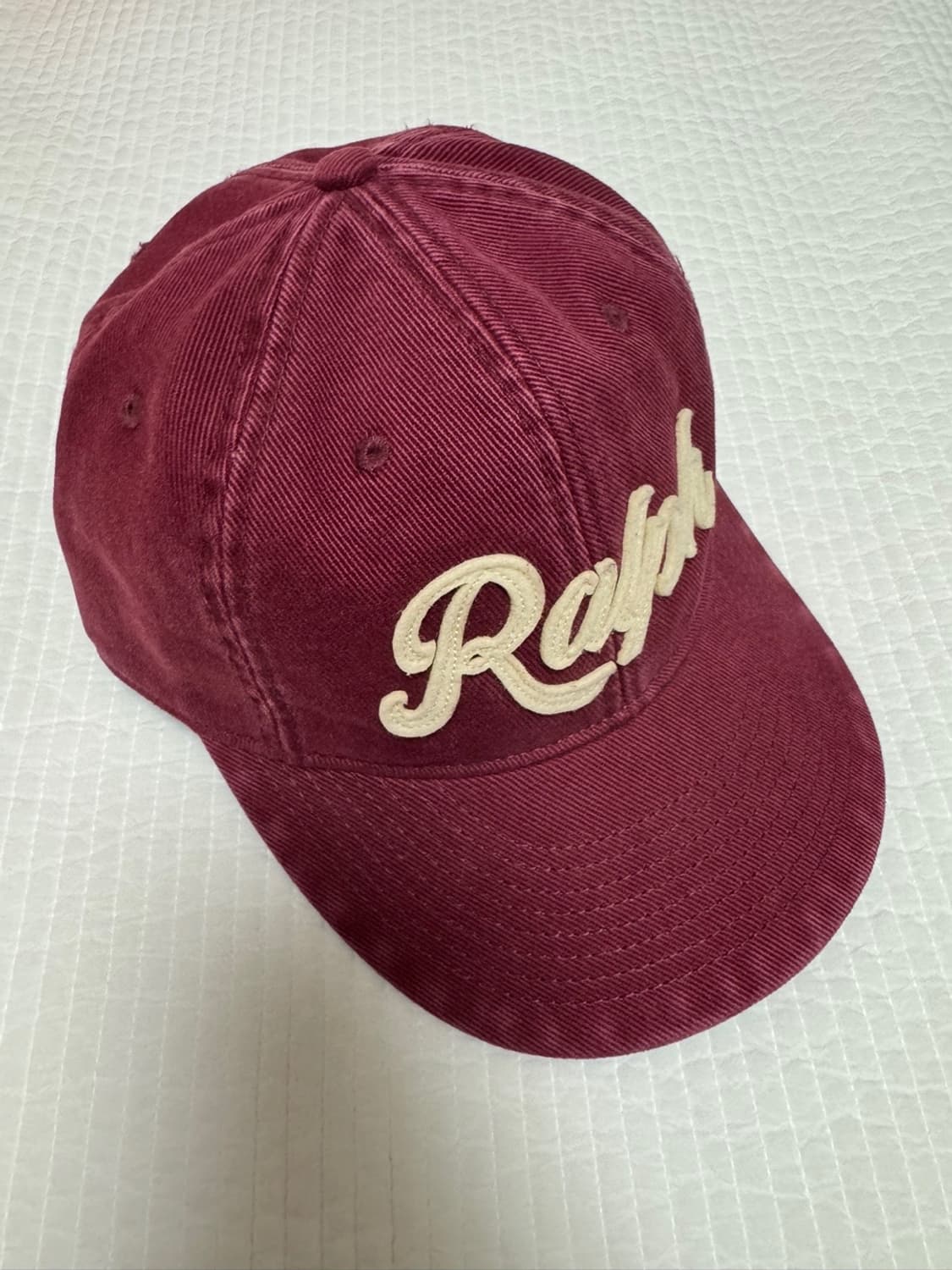 폴로 랄프로렌 Ralph 아플리케 트윌 볼캡, 폴로 모자 상품이미지1
