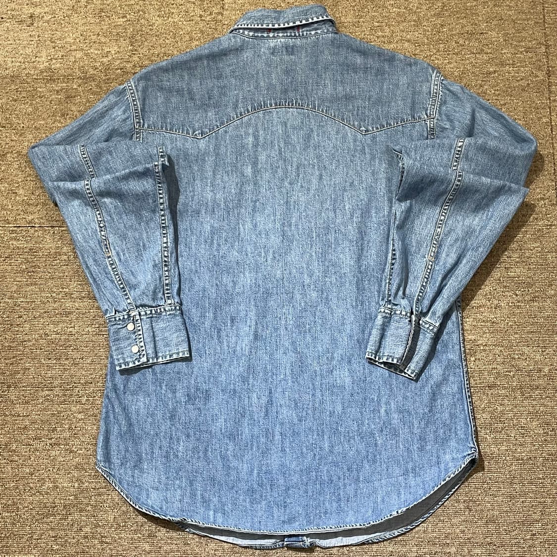 (M) Levi's 리바이스 코튼 데님 셔츠 상품이미지7