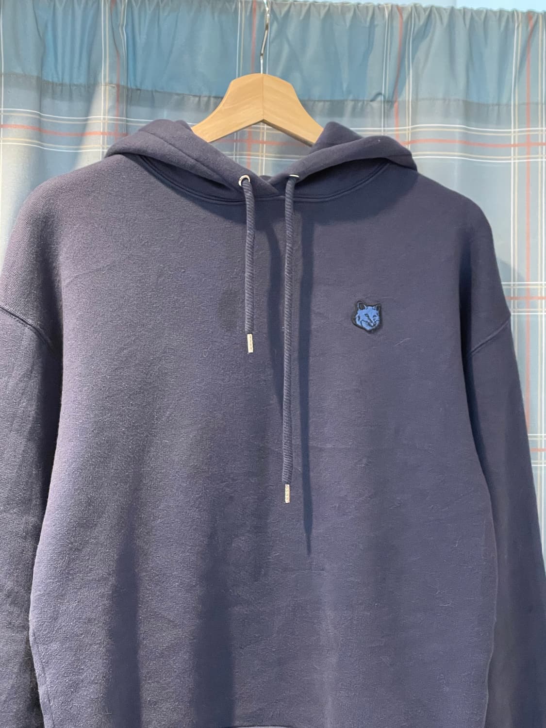 메종키츠네 폭스 후드 네이비 상품이미지4