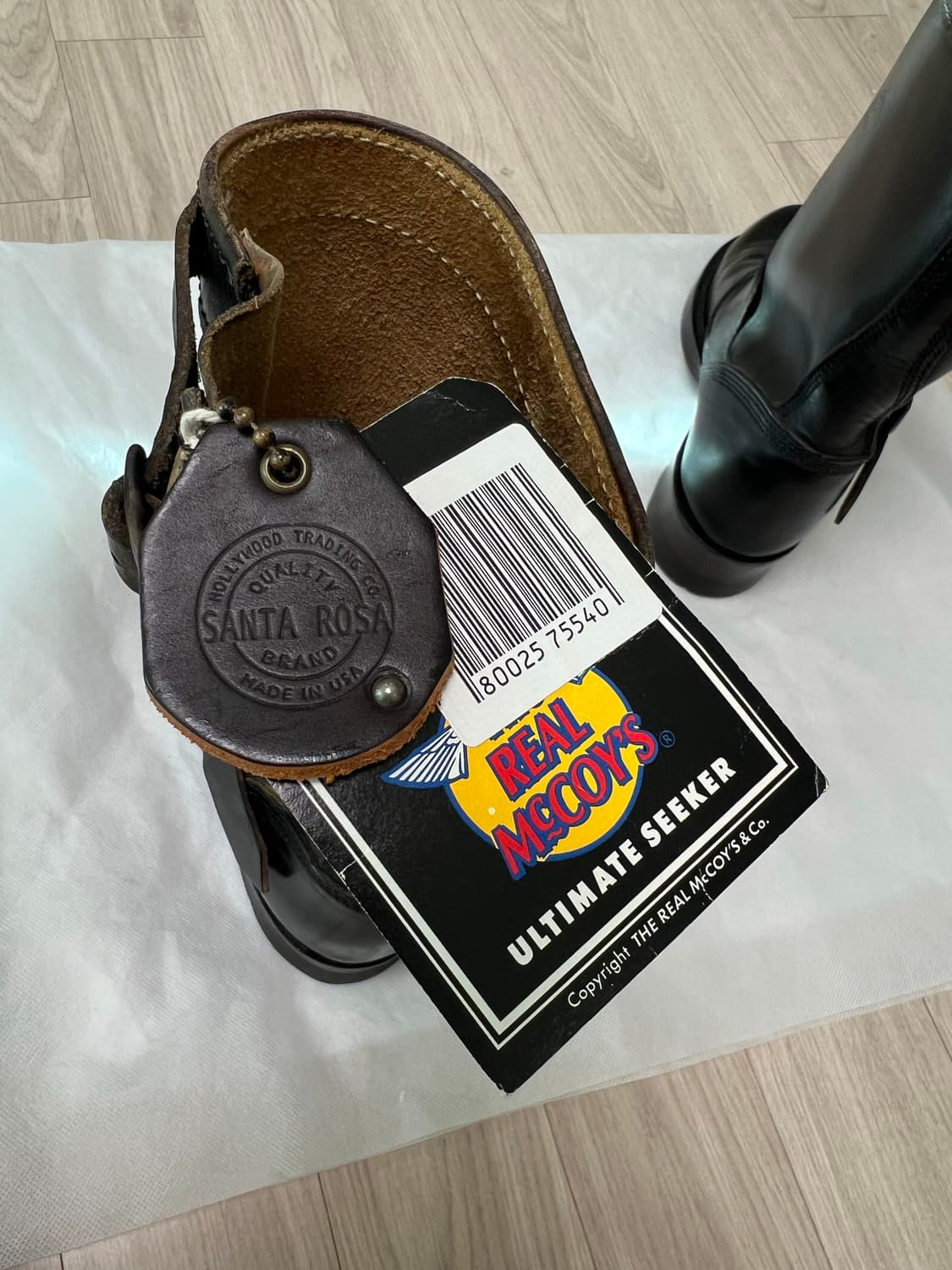 리얼맥코이 / 산타 로사 차심 호스레더 엔지니어드 부츠 / 265-270 상품이미지7