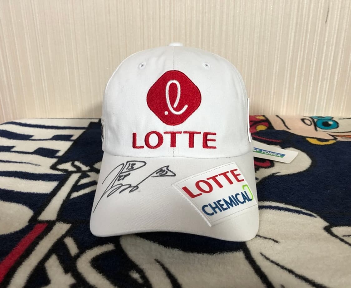 요넥스(YONEX)골프 롯데골프단 프로골퍼모자/김효주프로 싸인모자 상품이미지4