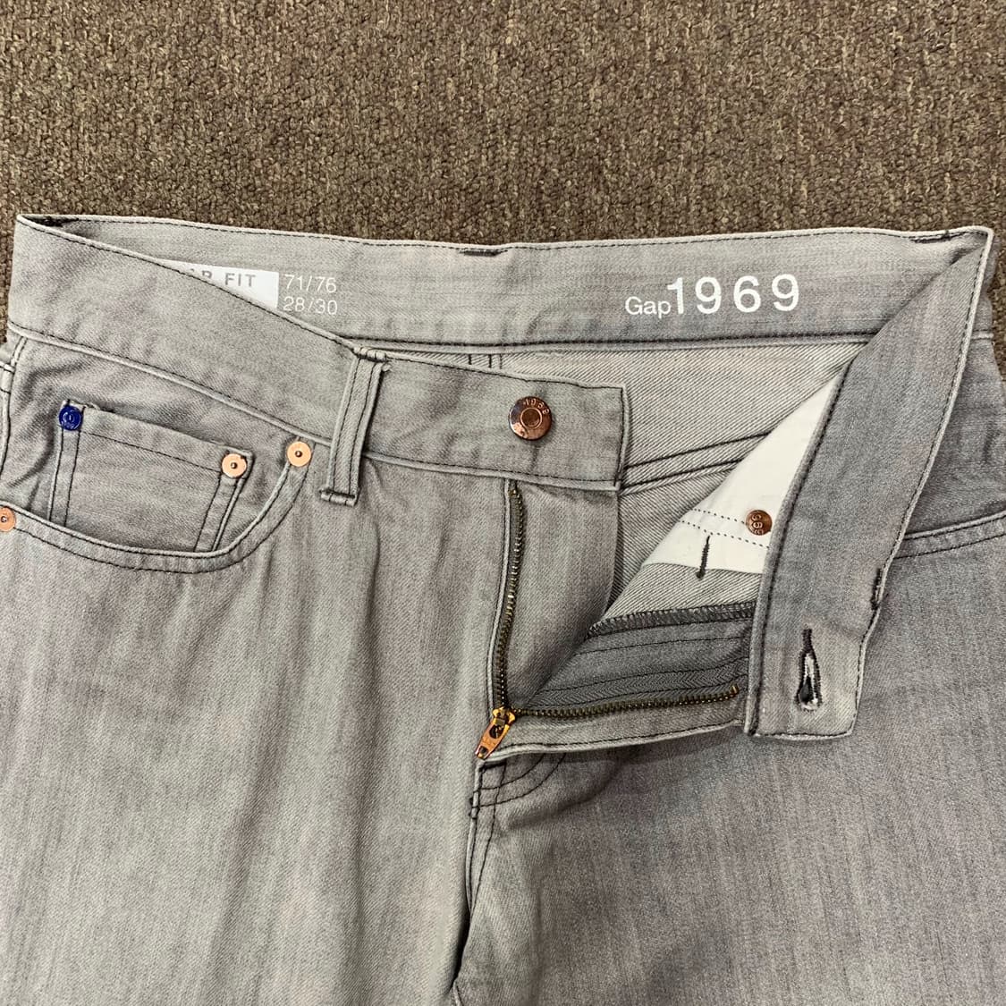 [30] GAP 레귤러 스트레이트핏 데님팬츠 상품이미지4