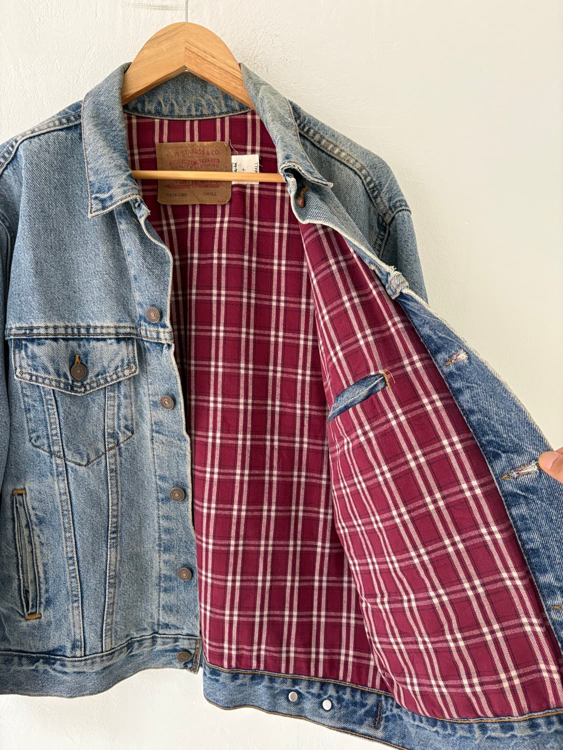 90's Vintage Levis 70614-0389  Denim JK 상품이미지7