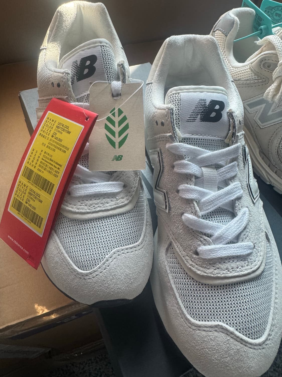 뉴발란스 574 레거시 그레이 화이트 상품이미지2