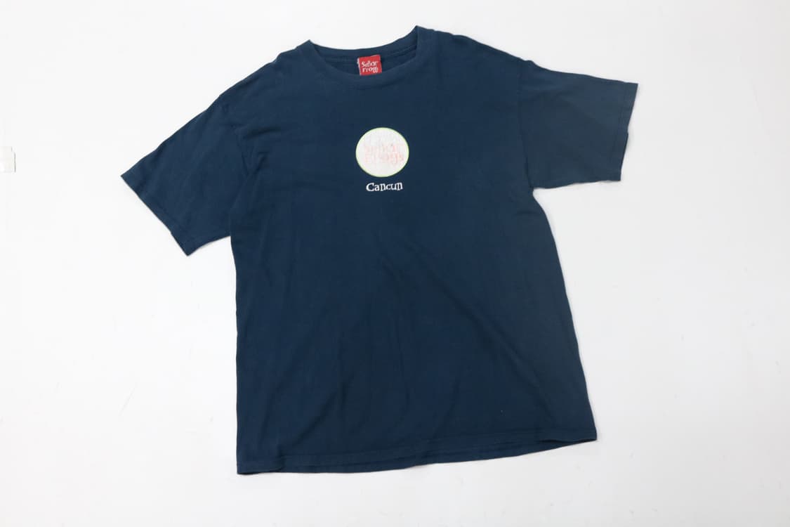 세뇨르 프로그 빈티지 멕시코 캔쿤 테킬라 그래픽 반팔 티셔츠 (L) 상품이미지4
